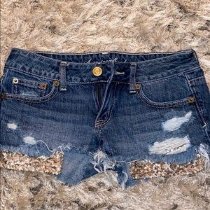 American Eagle jeans shorts